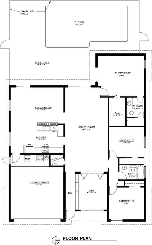 1541 SW 102nd Ter, Davie, FL 33324 - home floor plan