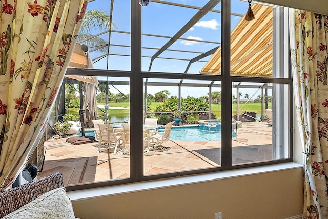 7731 Blue Heron Way, West Palm Beach, FL 33412 - detailed view of a sunroom