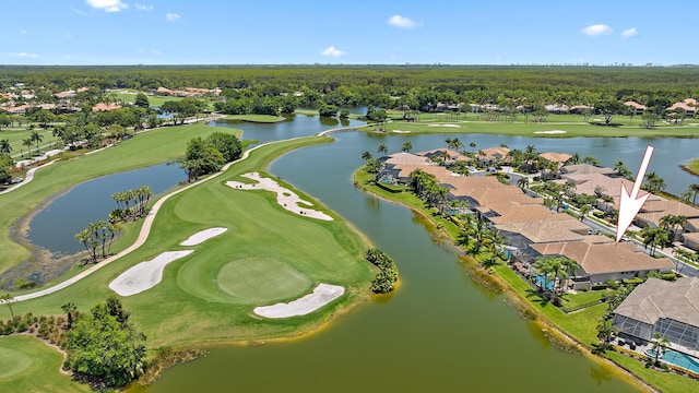 7731 Blue Heron Way, West Palm Beach, FL 33412 - aerial view of residential area with a golf course and a large body of water