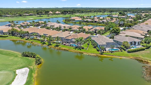 7731 Blue Heron Way, West Palm Beach, FL 33412 - aerial perspective of suburban area featuring a large body of water and a local golf course