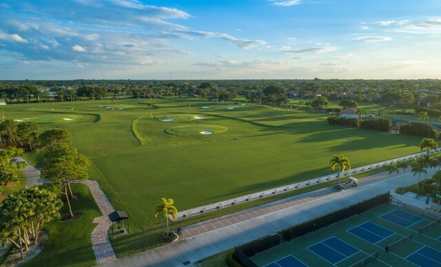 7731 Blue Heron Way, West Palm Beach, FL 33412 - drone / aerial view of a golf club