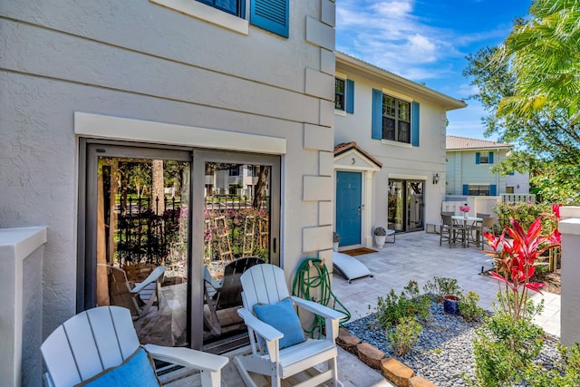 view of patio / terrace with outdoor dining area