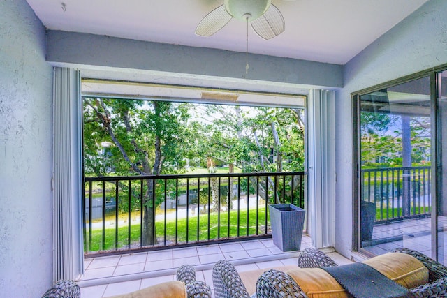 sunroom / solarium with healthy amount of natural light