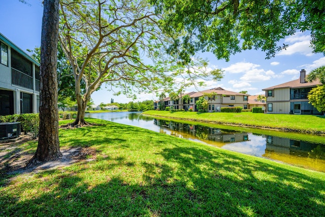 water view with nearby suburban area