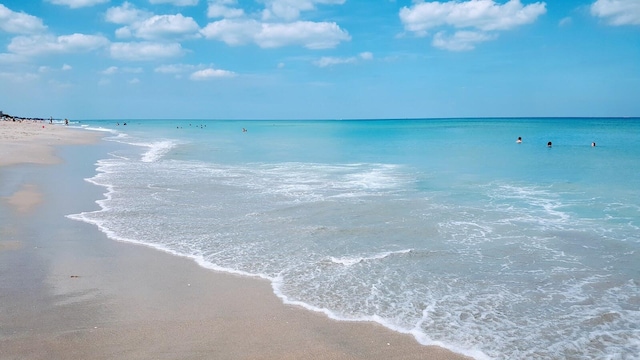 water view with local beach