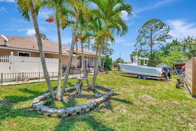 16888 W Downers Dr W, The Acreage, FL 33470 - view of yard