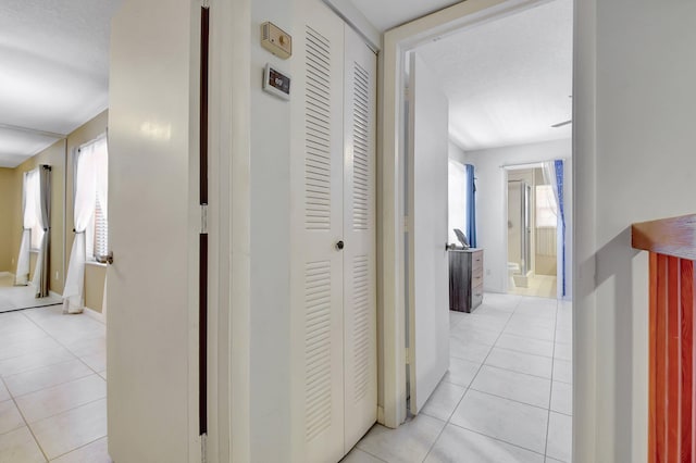 5201 Wheatley Ct, Boynton Beach, FL 33436 - corridor with light tile patterned flooring