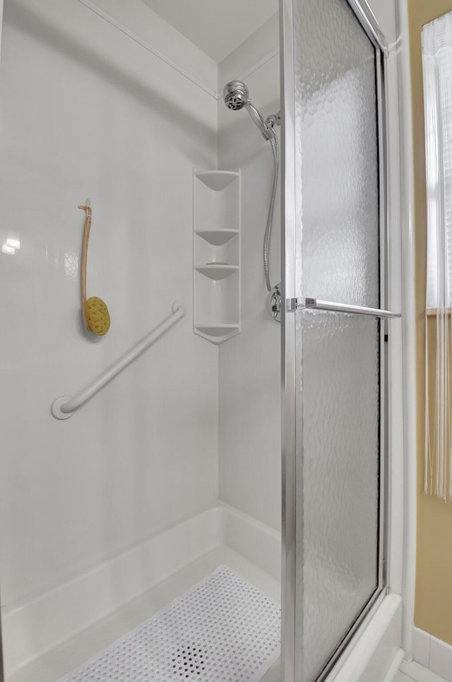 5201 Wheatley Ct, Boynton Beach, FL 33436 - bathroom featuring a shower stall