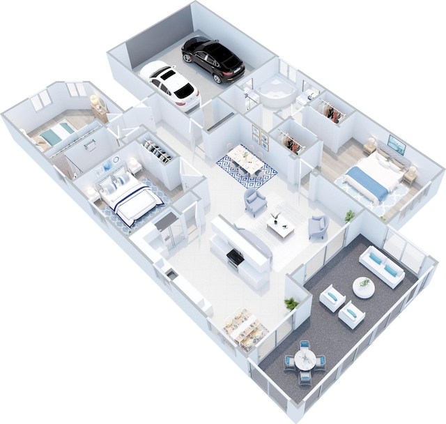 22831 Royal Crown Ter, Boca Raton, FL 33433 - floor plan / room layout