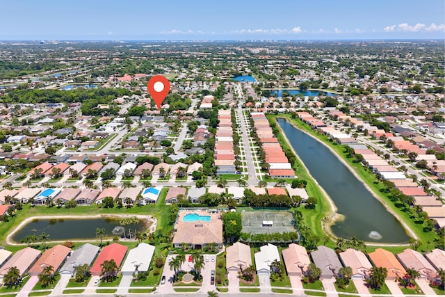 22831 Royal Crown Ter, Boca Raton, FL 33433 - view of property location with nearby suburban area and a large body of water