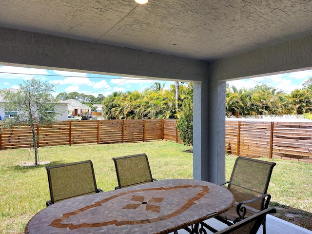 1614 SW Sylvester Ln, Port Saint Lucie, FL 34984 - view of patio with outdoor dining space