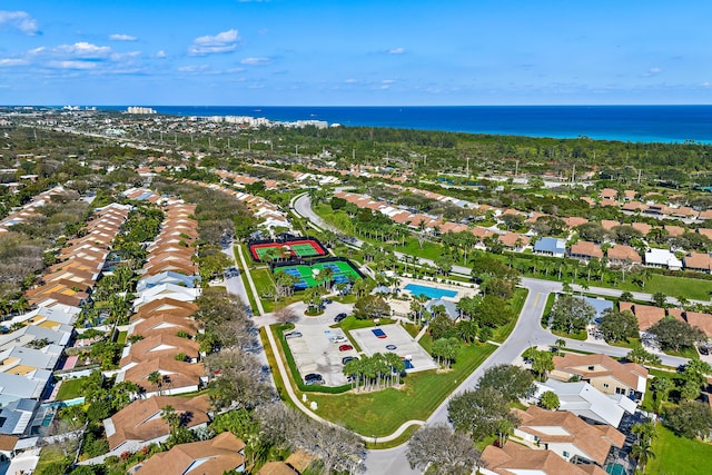 150 Beach Summit Ct, Jupiter, FL 33477 - view of property location with a large body of water and nearby suburban area