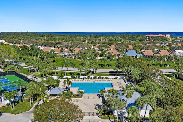 150 Beach Summit Ct, Jupiter, FL 33477 - view of property location with a pool and nearby suburban area