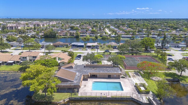 10650 NW 30th Pl Unit 1, Sunrise, FL 33322 - aerial view of a pool