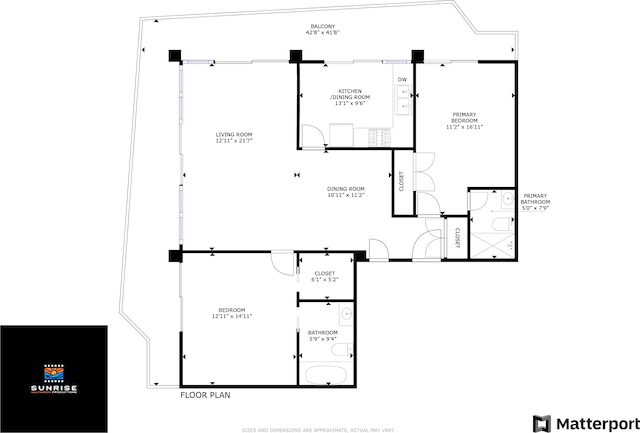 3554 Ocean Dr Unit 202, Vero Beach, FL 32963 - home floor plan