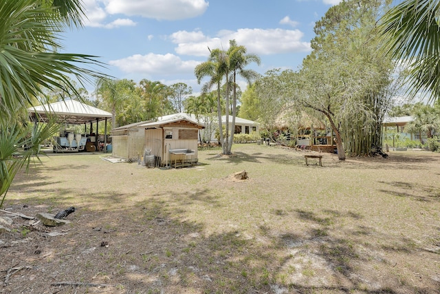 11195 N 159th Ct N, Jupiter, FL 33478 - view of yard featuring a carport
