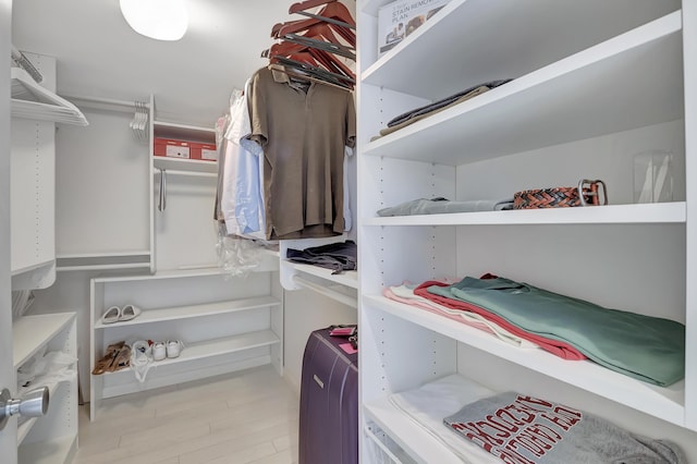 2697 N Ocean Blvd Unit 407-F, Boca Raton, FL 33431 - spacious closet with wood finished floors