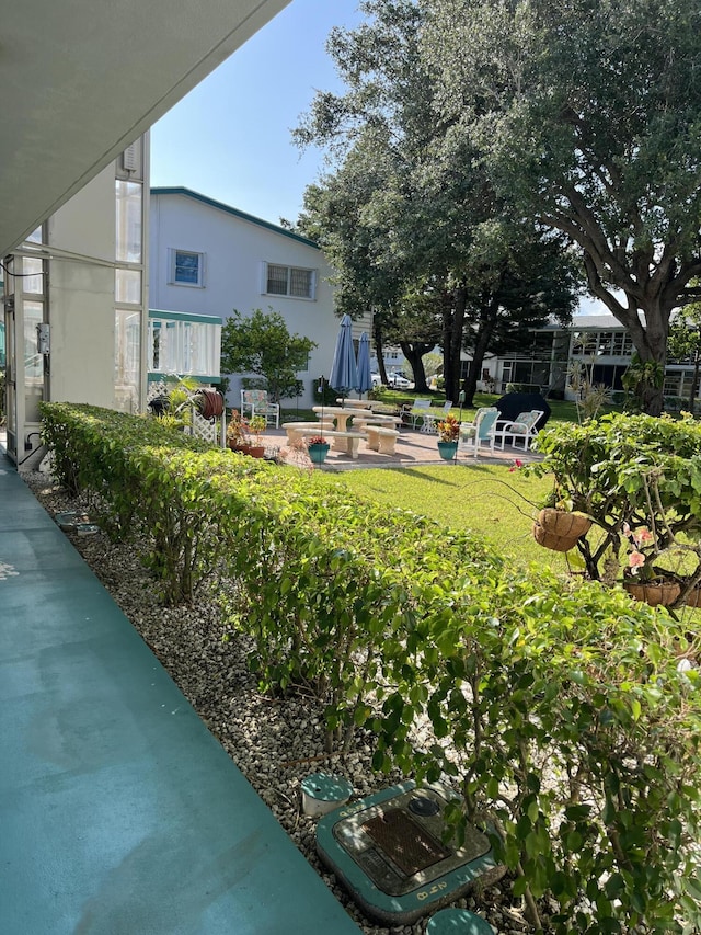 262 Sussex M, West Palm Beach, FL 33417 - view of yard