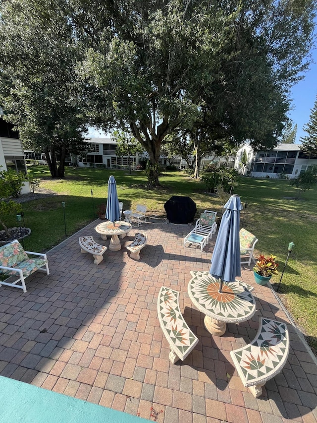 262 Sussex M, West Palm Beach, FL 33417 - view of patio
