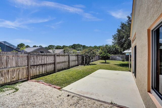 8066 Stirrup Cay Ct, Boynton Beach, FL 33436 - view of yard with a patio