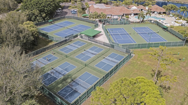 aerial view
