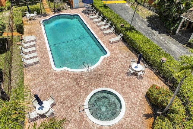 50 SE 12th St Unit 2640, Boca Raton, FL 33432 - community pool with a patio area