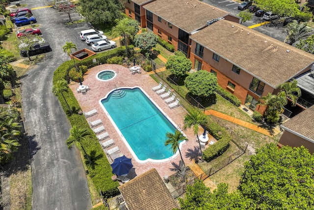 50 SE 12th St Unit 2640, Boca Raton, FL 33432 - aerial view of a pool