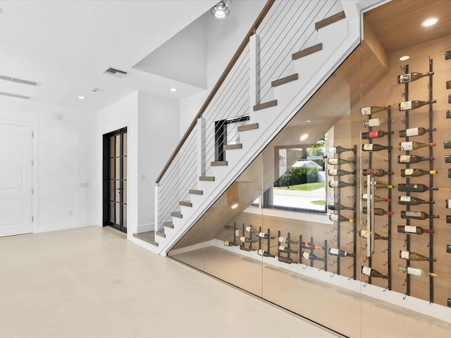 8 Leeward Cir, Tequesta, FL 33469 - wine area featuring recessed lighting