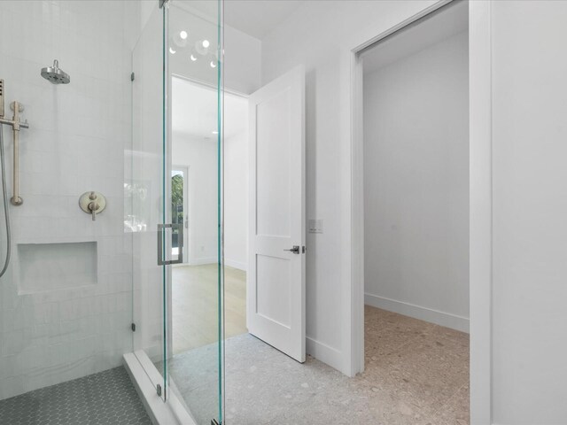 8 Leeward Cir, Tequesta, FL 33469 - full bathroom with a stall shower