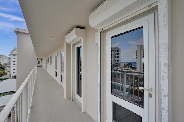 3100 S Ocean Blvd Unit 620, Highland Beach, FL 33487 - balcony with a city view