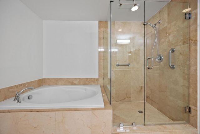 350 N Federal Hwy SE Unit 506, Boynton Beach, FL 33435 - full bath featuring a garden tub and a shower stall
