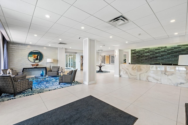 1180 S Ocean Blvd Unit 7B, Boca Raton, FL 33432 - common area featuring recessed lighting