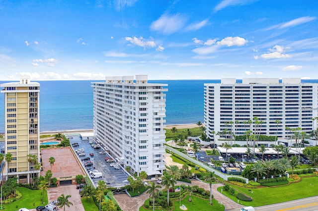 1180 S Ocean Blvd Unit 7B, Boca Raton, FL 33432 - drone / aerial view of a large body of water