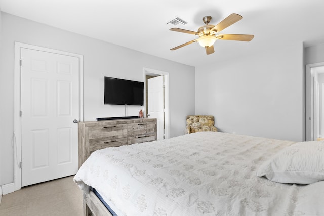 1920 Palmland Dr Unit C, Boynton Beach, FL 33436 - bedroom featuring ceiling fan