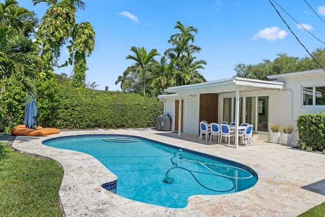 5830 SW 51st Ter, Miami, FL 33155 - view of pool featuring a patio area