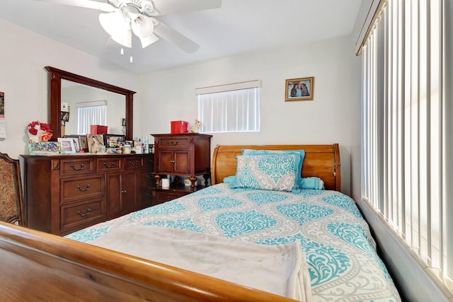 2425 S Florida Mango Rd, West Palm Beach, FL 33406 - bedroom with multiple windows and a ceiling fan