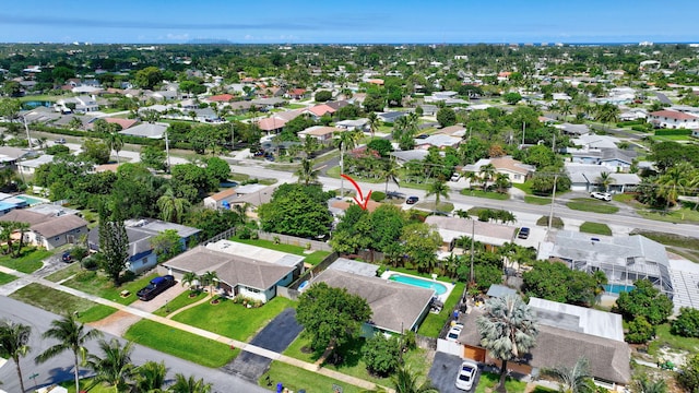 2425 S Florida Mango Rd, West Palm Beach, FL 33406 - aerial overview of property's location with nearby suburban area