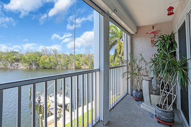 1537 E Hillsboro Blvd Unit 341, Deerfield Beach, FL 33441 - balcony with a water view