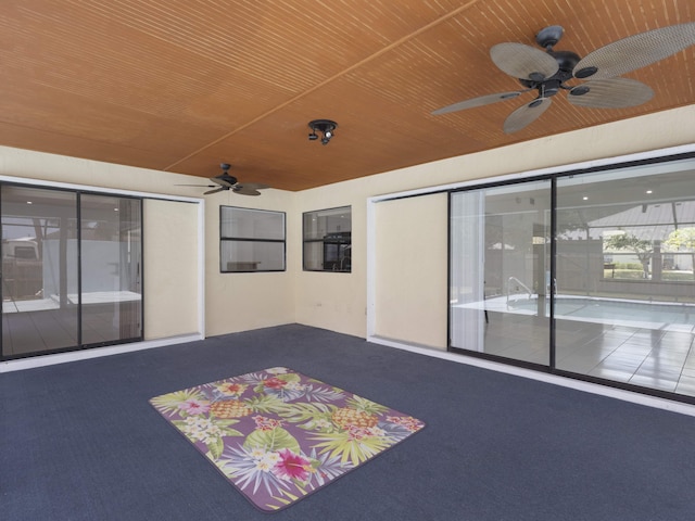 1138 SW Gardena Ave, Port Saint Lucie, FL 34953 - view of patio / terrace with ceiling fan