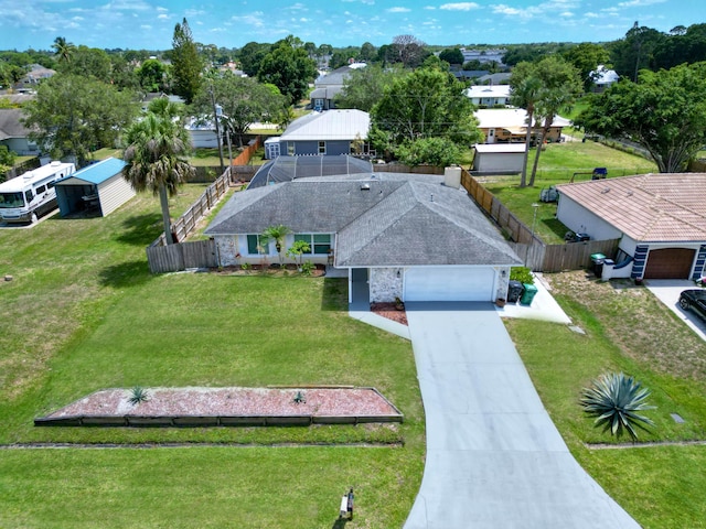1138 SW Gardena Ave, Port Saint Lucie, FL 34953 - aerial view of residential area