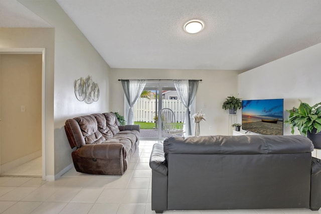 1266 NW 126th Ter, Sunrise, FL 33323 - living room featuring tile patterned floors and baseboards