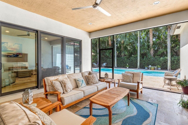 12209 Boca Reserve Ln, Boca Raton, FL 33428 - view of sunroom / solarium