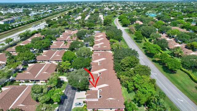 8269 Springtree Rd, Boca Raton, FL 33496 - aerial overview of property's location featuring nearby suburban area