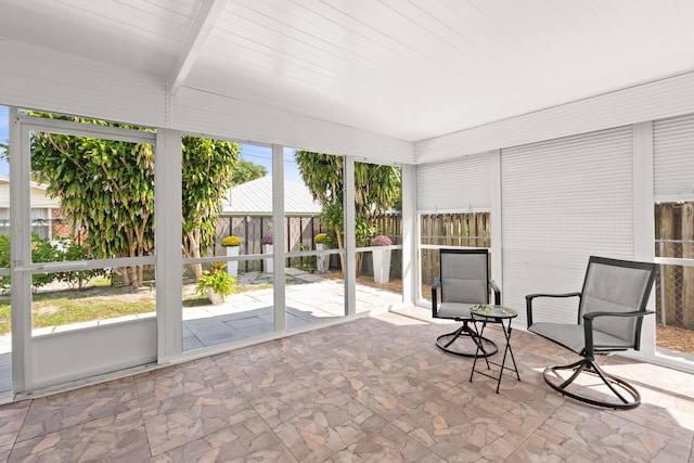 1428 N M St, Lake Worth Beach, FL 33460 - view of unfurnished sunroom