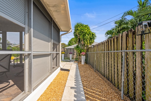 1428 N M St, Lake Worth Beach, FL 33460 - view of property exterior with a fenced backyard