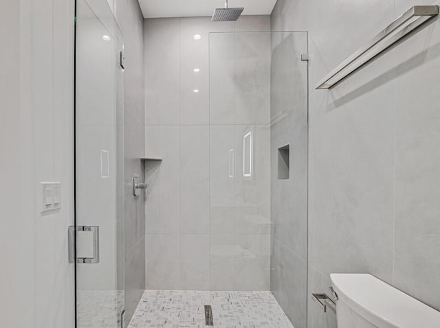 2929 Lorene Dr, Palm Springs, FL 33461 - full bathroom featuring toilet and a shower stall