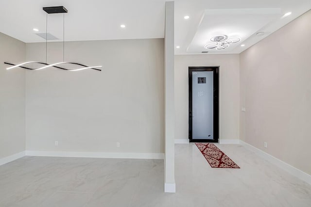 2929 Lorene Dr, Palm Springs, FL 33461 - entryway featuring baseboards and recessed lighting