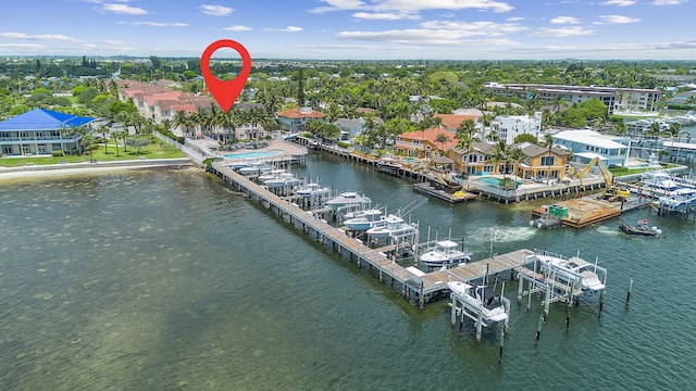 143 Harbors Way, Boynton Beach, FL 33435 - bird's eye view of a large body of water and a tree filled landscape