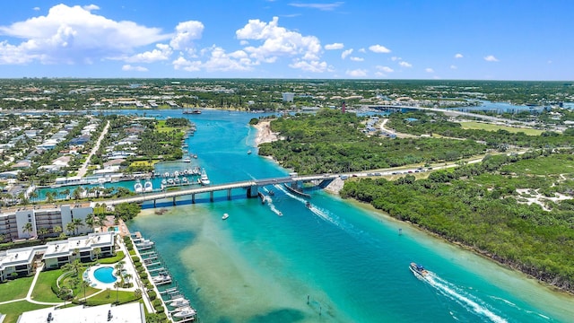 350 Beach Rd Unit 503, Tequesta, FL 33469 - drone / aerial view of a large body of water