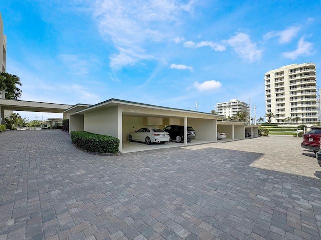 350 Beach Rd Unit 503, Tequesta, FL 33469 - view of covered parking lot